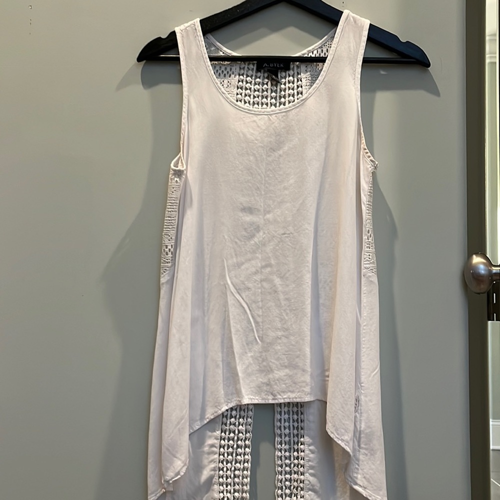 White tank top